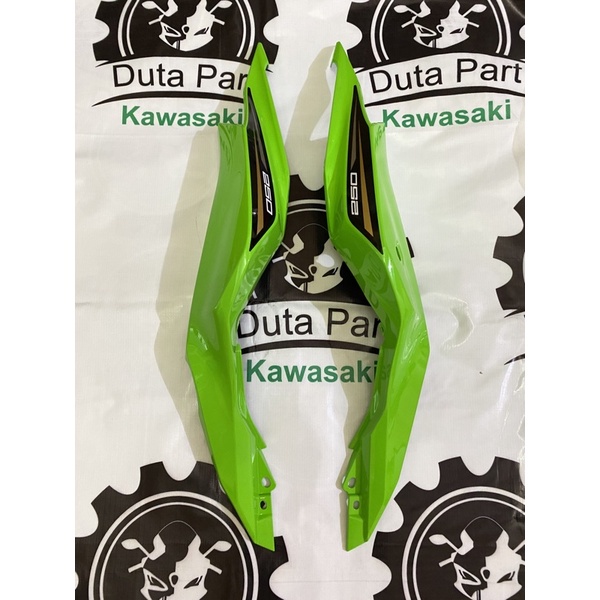 cover body belakang hijau list krt set kawasaki zx25r zx 25 r original