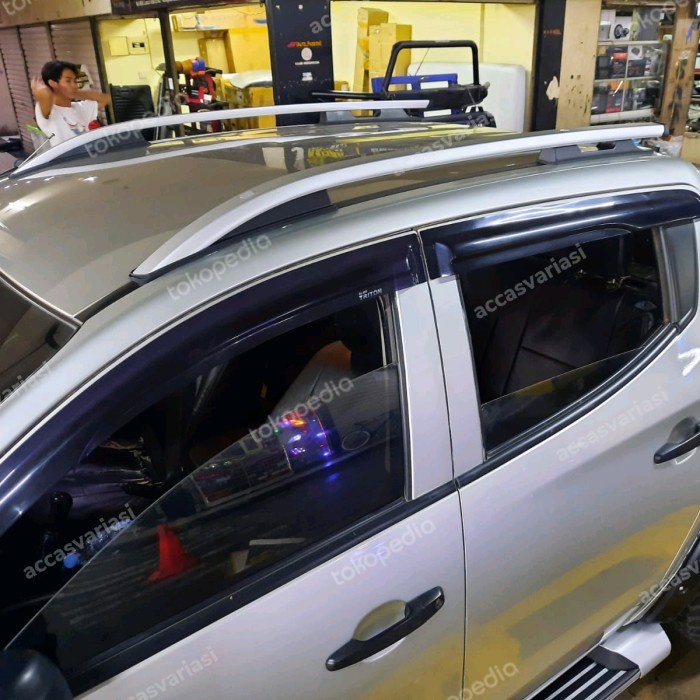 Roof rail roofrail Triton L200 2015- 2022 Silver edition