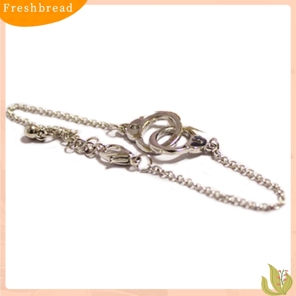 &lt; Freshbread &gt; Fashion Gaya Sederhana Paduan Handcuff Gelang Wanita Kasual Pesta Perhiasan Hadiah