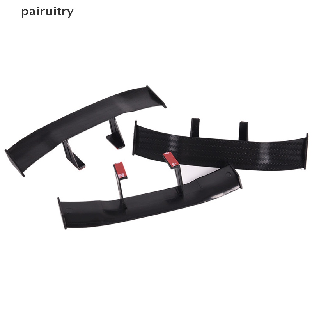 Prt Hot Universal Mini Spoiler Mobil Ekor Belakang Dekorasi Spoiler Wing Serat Karbon PRT
