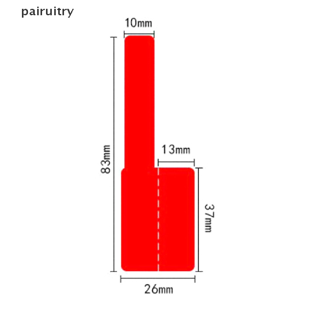 Prt 30pcs/lembar Stiker Kabel Perekat Diri Tahan Air Identifikasi Tag Warna-Warni PRT