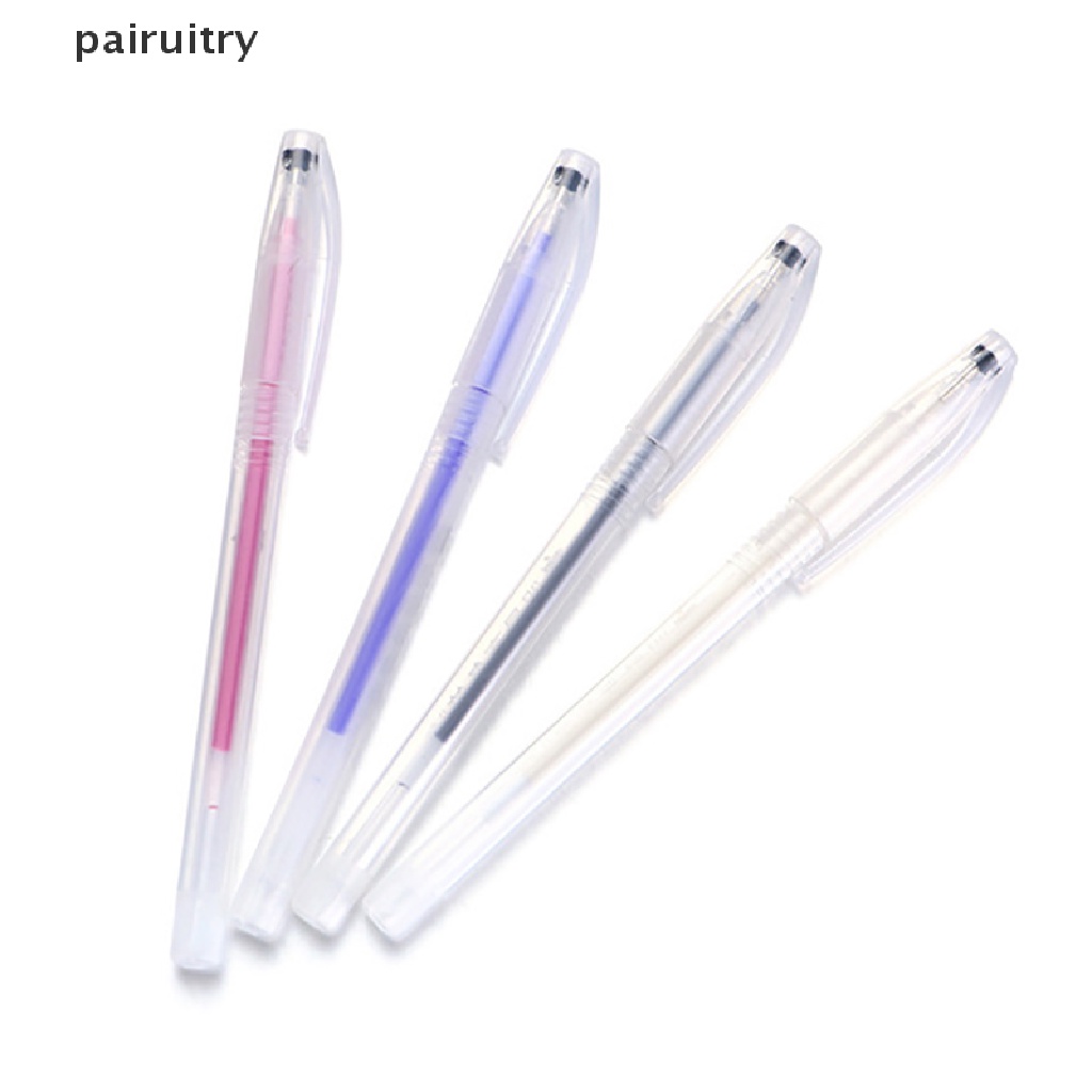 Prt 10pcs Pen Dapat Dihapus Suhu Tinggi Penghilang Penanda Kain Tailoring PRT