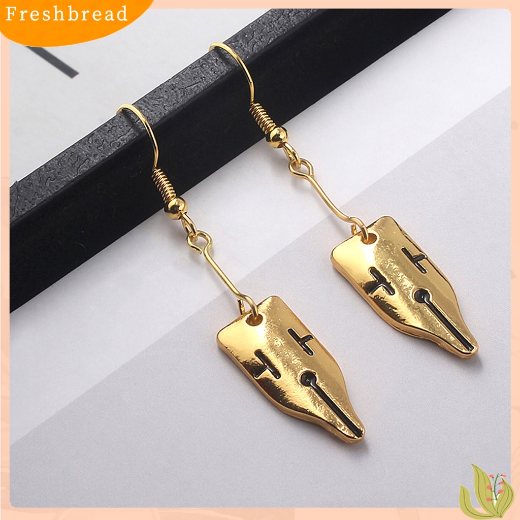 &lt; Freshbread &gt; Sederhana Wanita Bizarre Adventure Ear Stud Earclip Anime Anting Cosplay Perhiasan