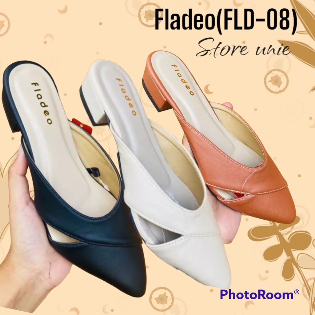 sepatu bustong fladeo wanita warna coklat