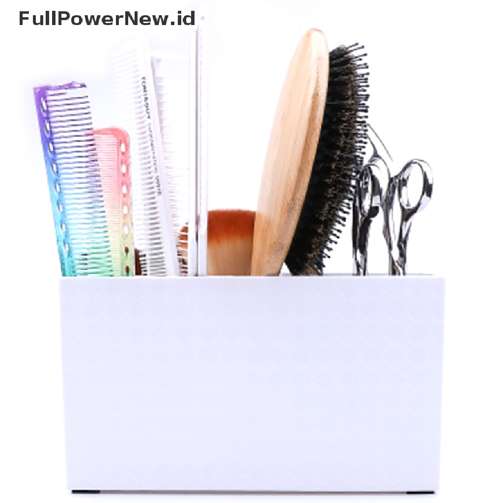 Power Salon Barber Gunting Sisir Klip Rak Storage Box Alat Kosmetik Penata Rambut ID