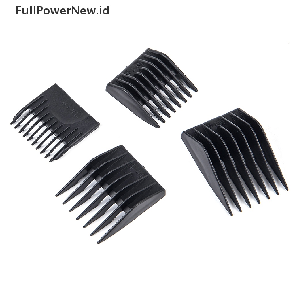 Power 4pcs Barber Hair Clipper Limit Comb Sisir Panduan Pengganti Untuk Moser1400Seri ID