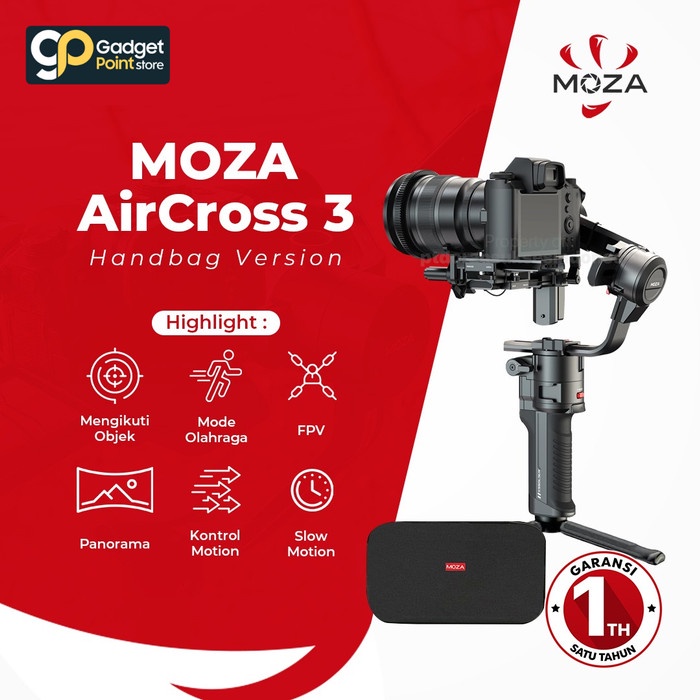 Moza Aircross 3 Basic With Handbag Version - Garansi Resmi