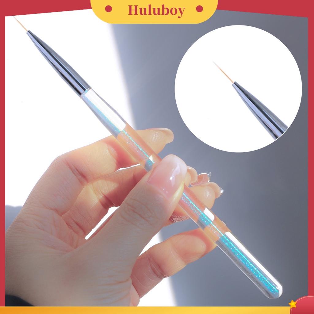 {In Stock} Pena Nail Art Bulu Lembut Fashion Manicure Tools Kuas Lukisan Ekstensi Kuku Akrilik Untuk Wanita