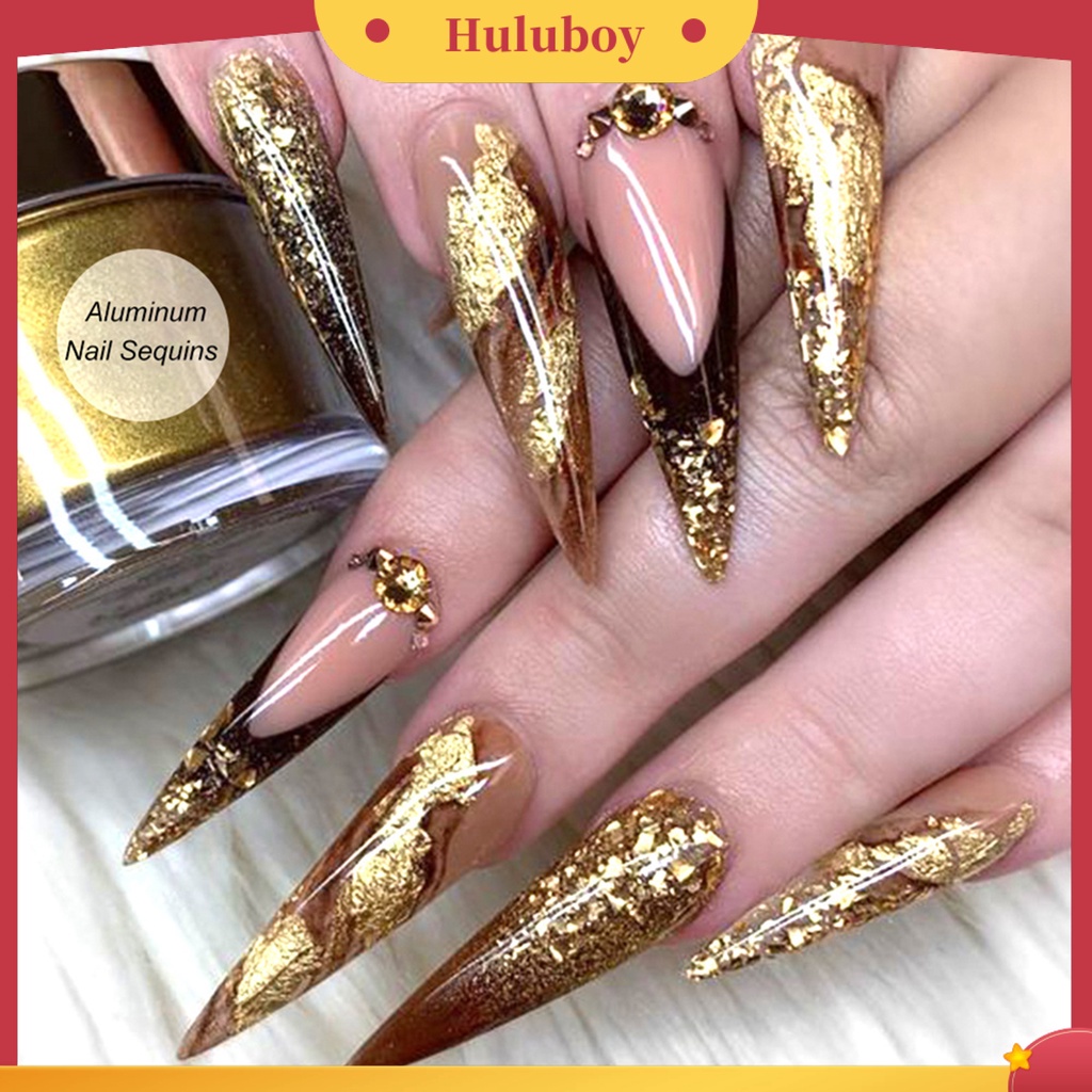 {In Stock} Nail Giltter Ringan Mirror Polish Reusable Women Giltter Sequin Untuk Pesta