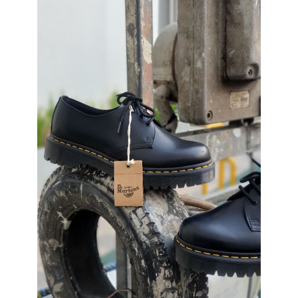 Sepatu Dr. Martens 1461 BEX Black Smooth