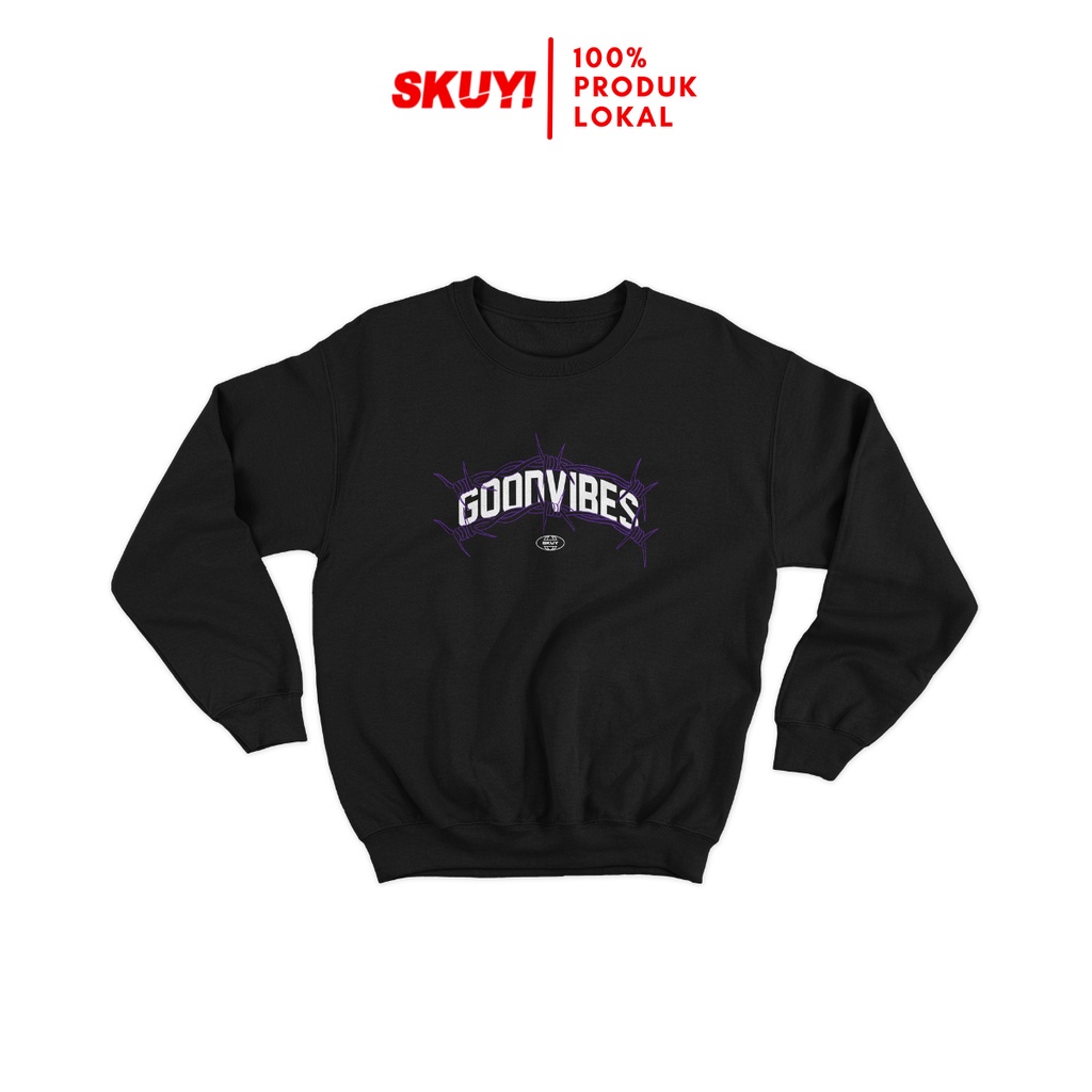 Crewneck Skuy Hitam 3 | Article Vol V