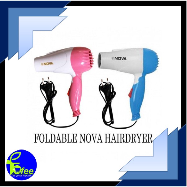 [IMPORT] - HAIRDRYER Nova Foldable Hair Dryer 1000w Termurah dan Terbaru