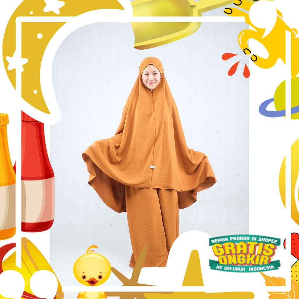 MUKENA ALIA BY ZUTHE HIJAB/ Trendy besar