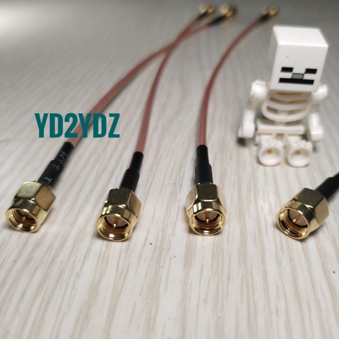 kabel pigtail sma male to rp-sma male konektor rpsma rg316 antenna sambungan wifi drone mikrotik ubnt jumper coaxial nanovna