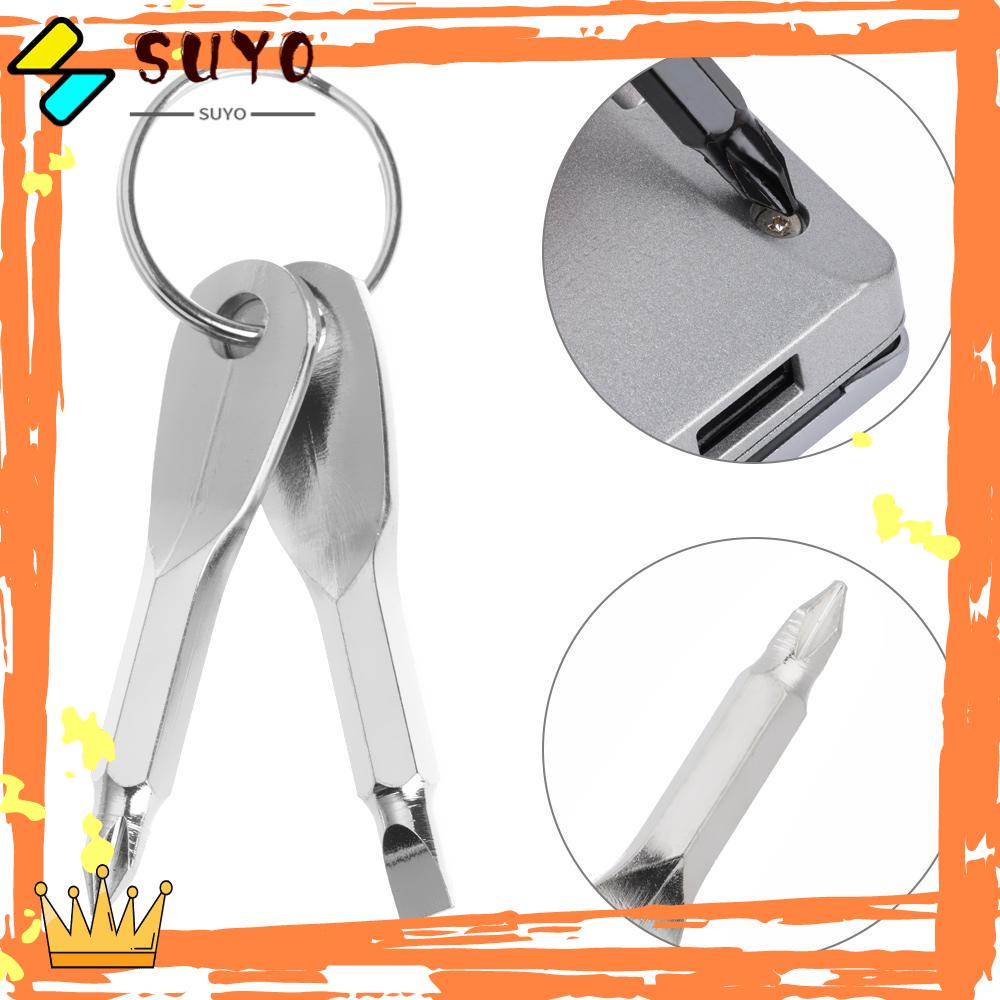 Suyo Obeng Nyaman Gantungan Kunci Mini Camp Hike Outdoor Gadget