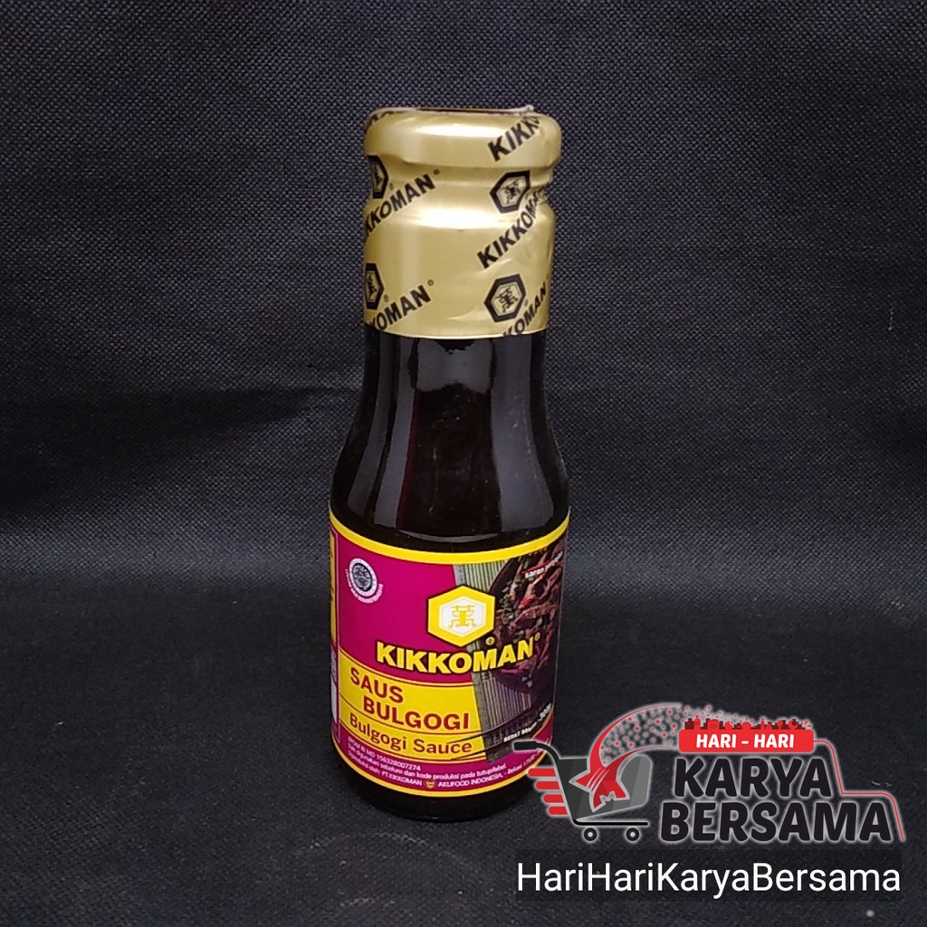 

KIKKOMAN BULGOGI SAUCE BOTOL 300GR