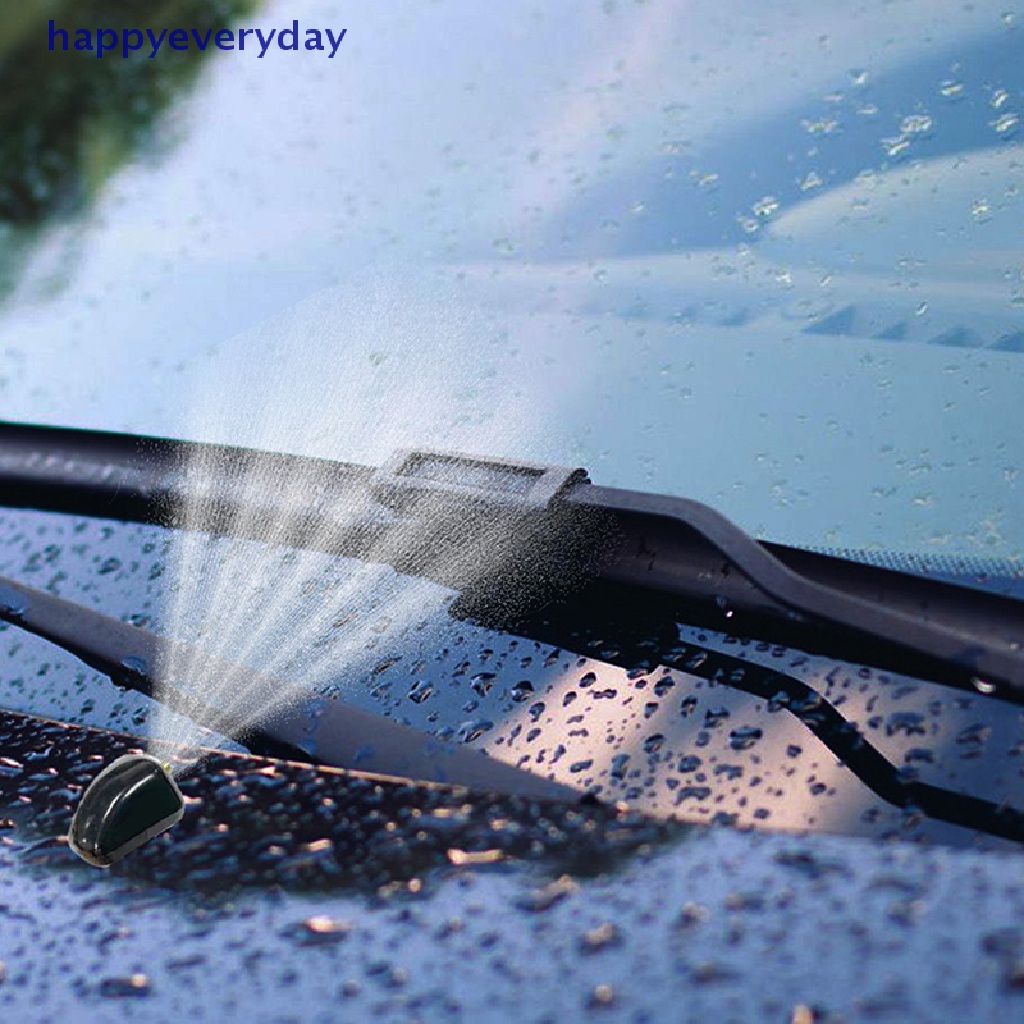 [happy] 2x Universal Front Windshield Washer Wiper Nozzle er Stopkontak Spout Air [ID]