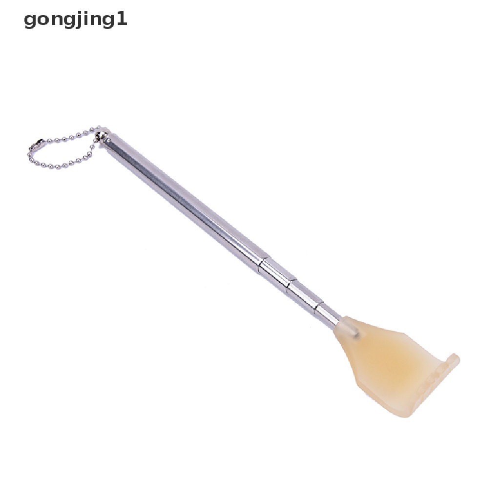 Ggg Penggaruk Punggung Teleskopik Stainless Steel Extendable Gatal Punggung Self Massager, ID