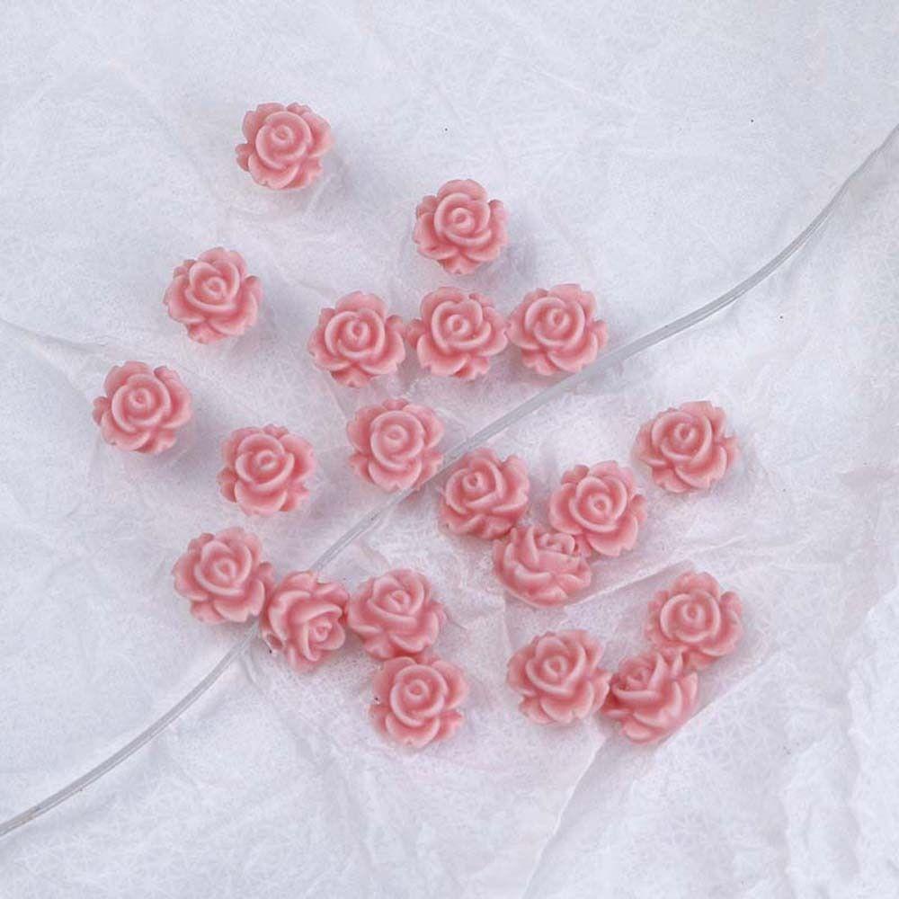 Needway Camelia Dekorasi Kuku Pesona Kuku 50 Pcs/set Resin Manikur Aksesoris Frosted Camelia Bunga Naill Art Drills