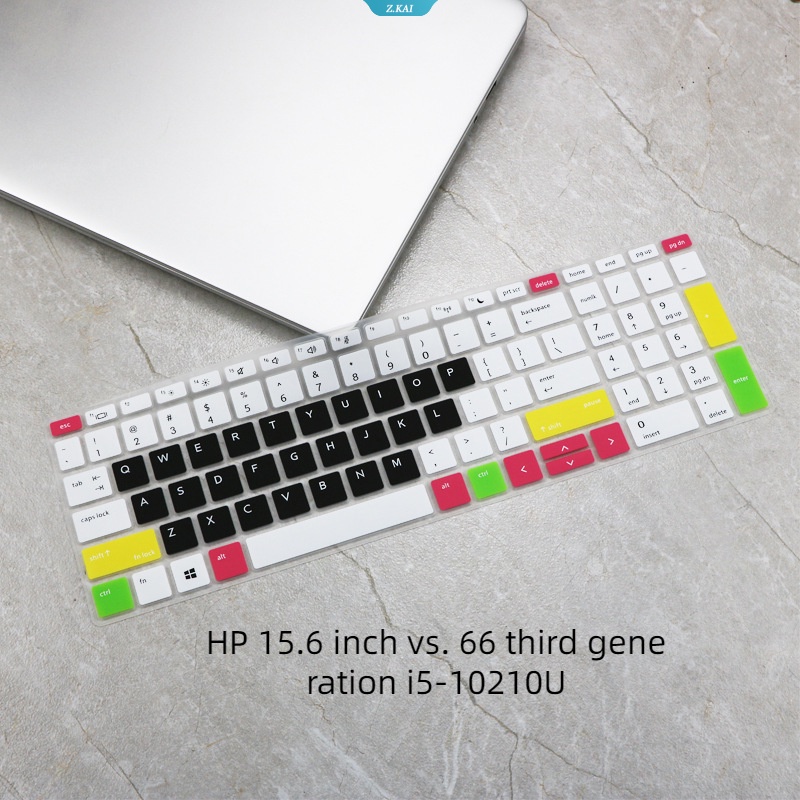 Hp Model Komputer 15.6 Inch Vs. 66generasi Ketiga I5-10210U TPU Keyboard Cover Untuk Laptop Tahan Debu High Quality Keyboard Protection Film [ZK]