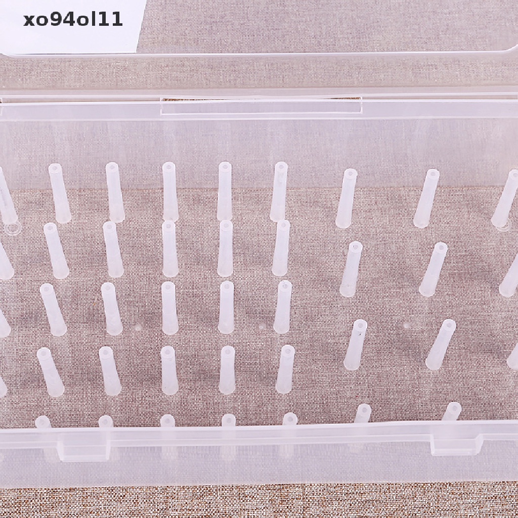 Xo Kotak Penyimpanan Benang Jahit 42buah Spul Bobbin Carry Case Wadah Holder Craft Spool Organizing Case Sewing Storage Box OL