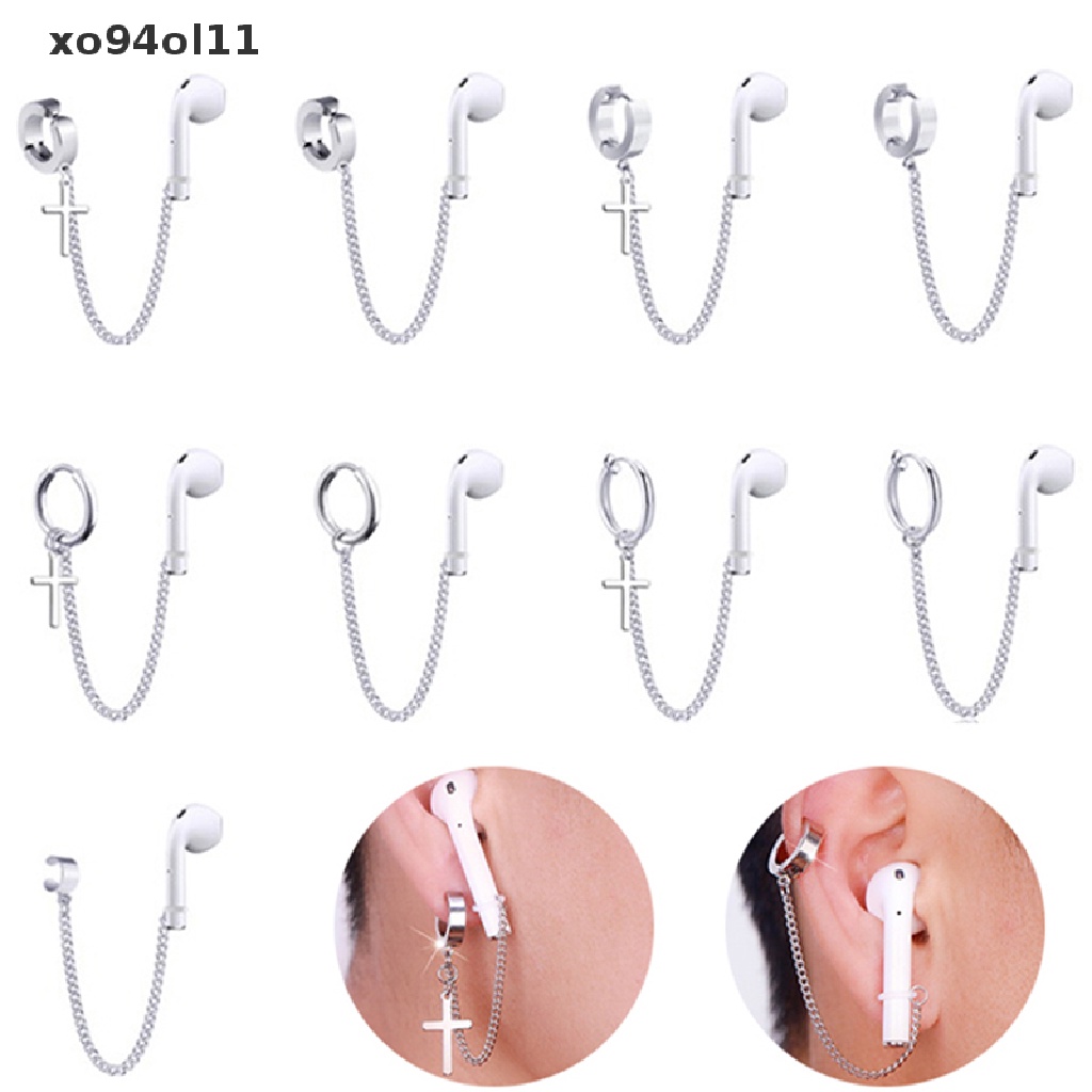 Xo 1PC Rantai Klip Telinga Anti Hilang Bluetooth Earphone Holder Aksesoris Earrin OL