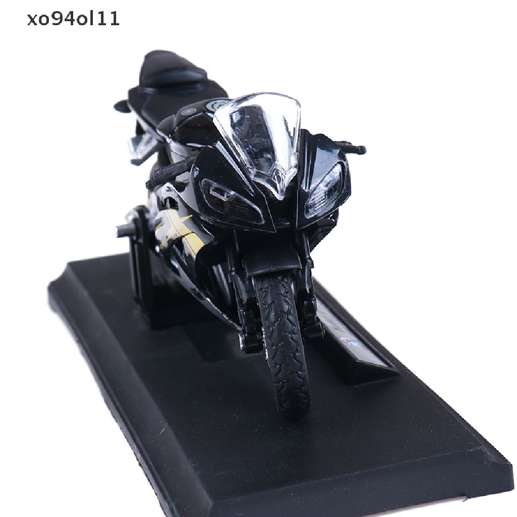 Mainan MODEL DIECAST Sepeda Motor XO 1:18 Yamaha YZF-R6 YZF R6 Biru  Ol