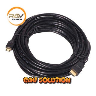 Kabel Mini HDMI to HDMI 10M Support Full HD High Quality / Kabel Hdmi - SET A