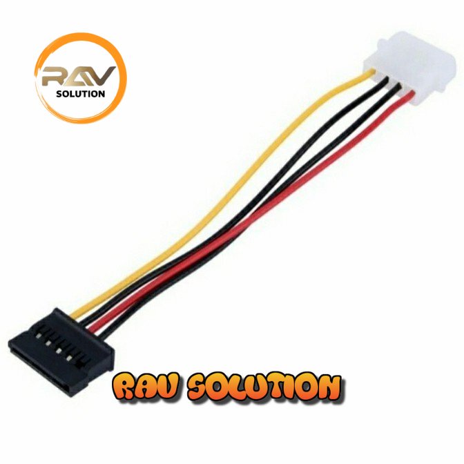 KABEL POWER SATA / Kabel Power SATA Male to IDE Female - SET A