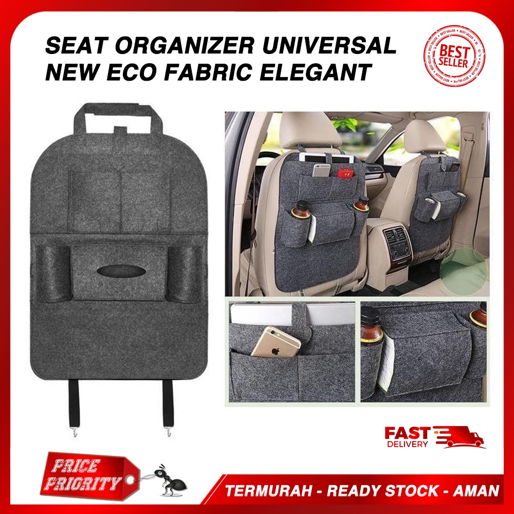 SEAT ORGANIZER / TAS MULTIFUNGSI TEMPAT TISU, PAYUNG BOTOL MINUM