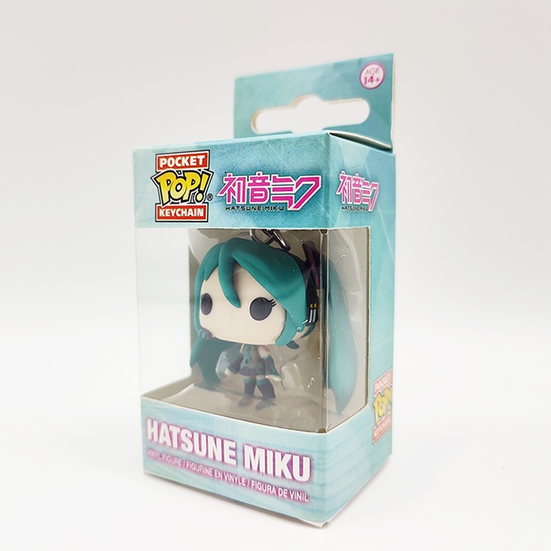 Original Funko POP Hatsune Miku Action Figure PVC Specia Edition Princess MiniFigures Gantungan Kunci Dekorasi