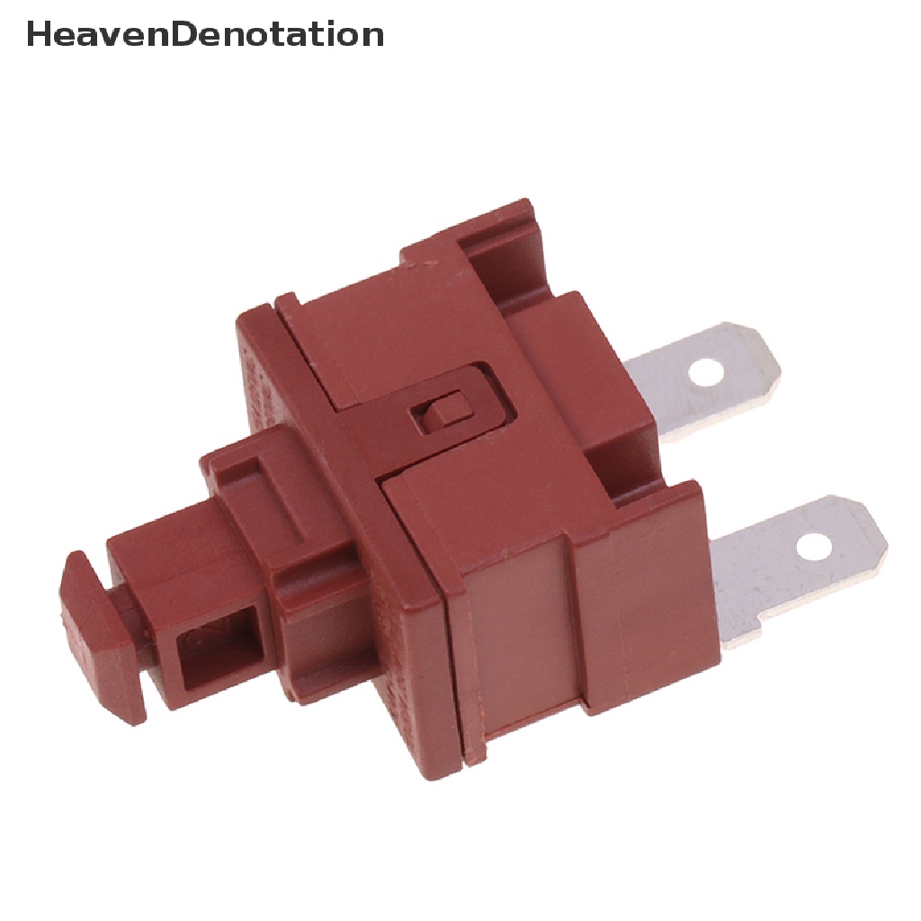 [HeavenDenotation] 1pc KAN-L5 2Pin Self-locking Key Switch Pemanas Air Vacuum Cleaner Switch 7.5A 250VAC Tombol Power Switch Lock Tombol Key Switch HDV