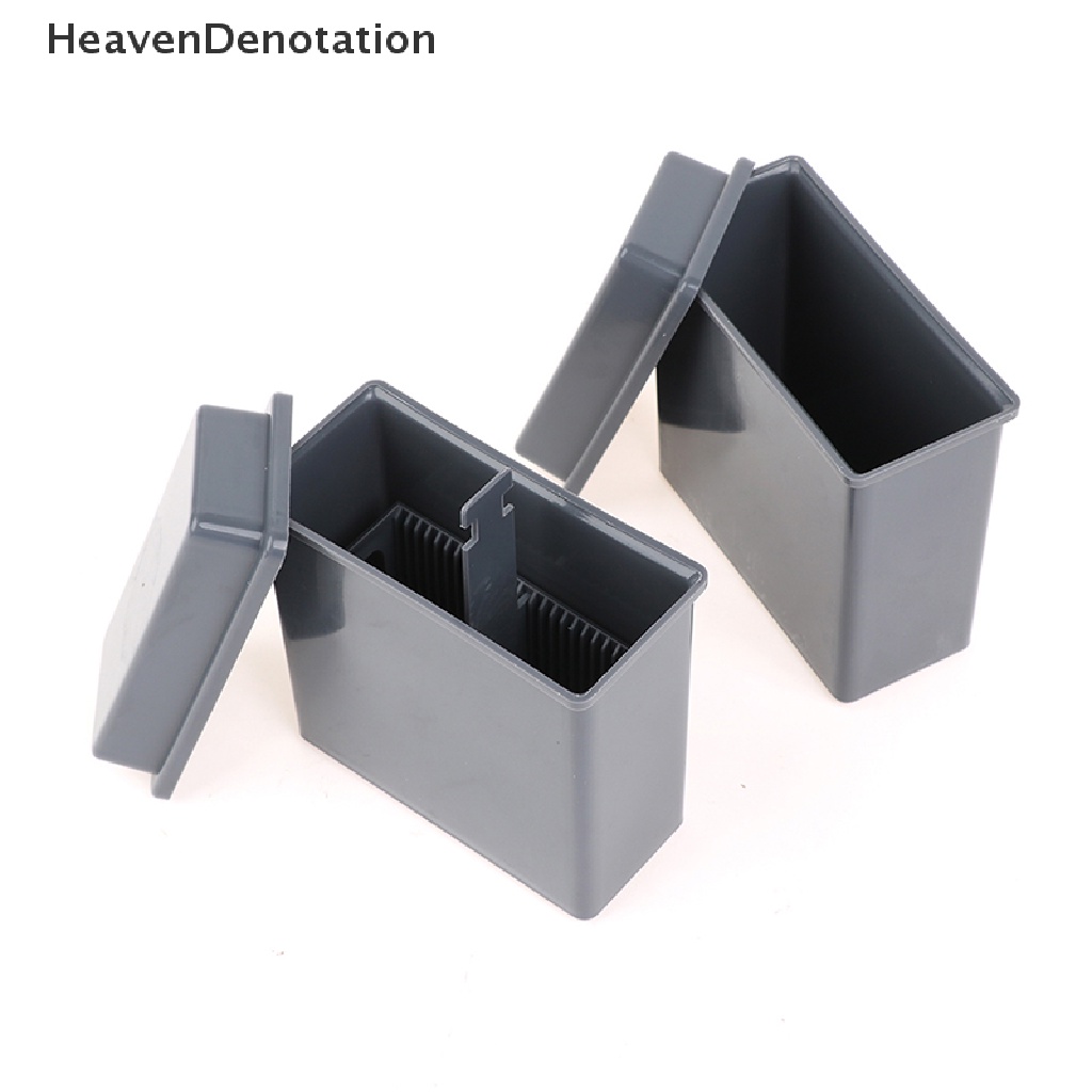 [HeavenDenotation] Rak Toples Patri 24slot Untuk Slide Mikroskop, Slides Staining Rack Dish Set HDV