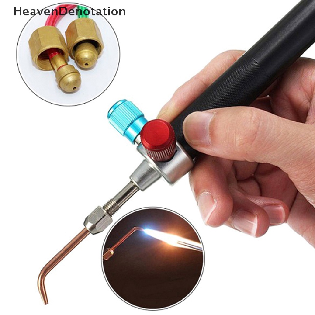 [HeavenDenotation] 1set Alat Las Cutg Set Serbaguna Presisi Oksigen Acetylene Welder HDV