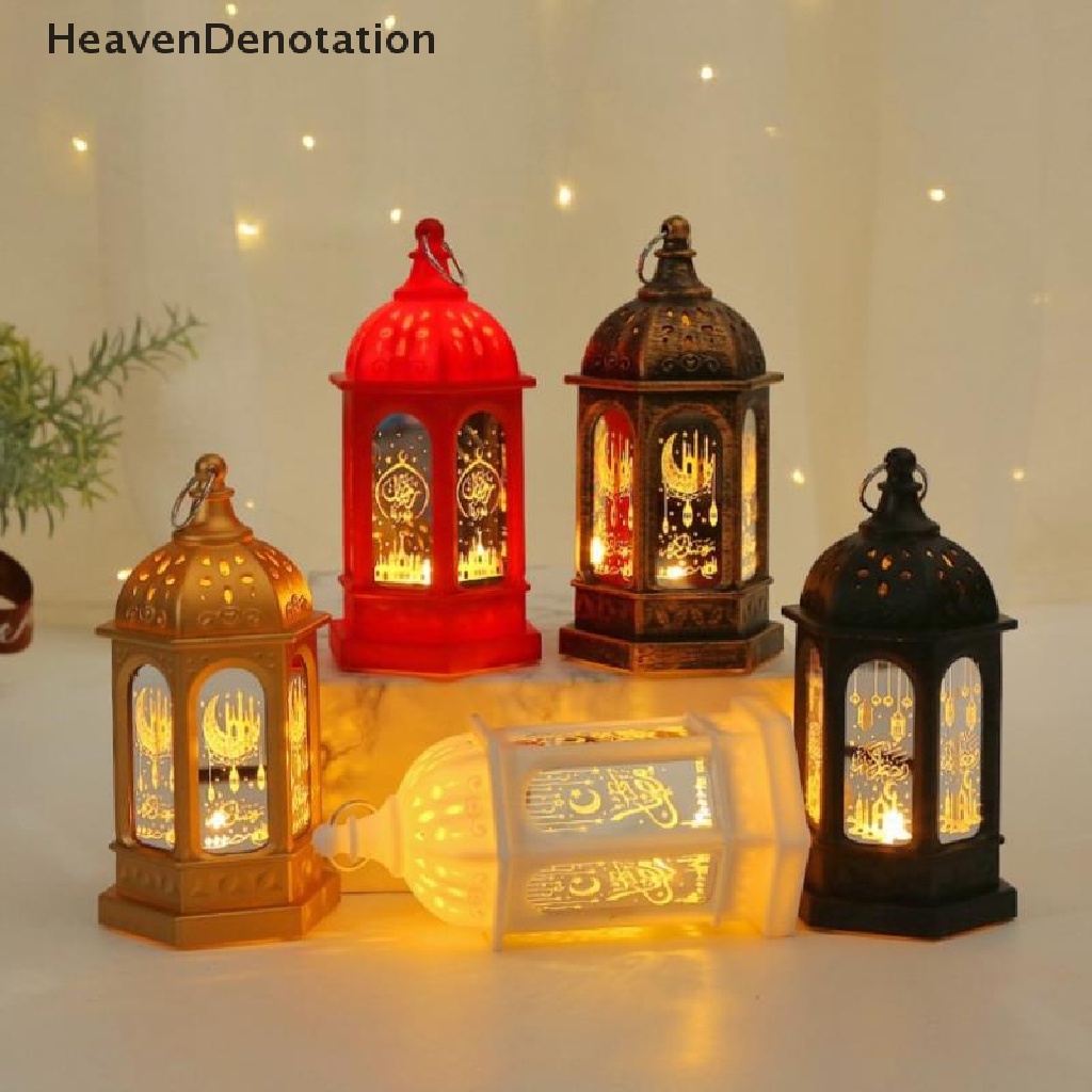 [HeavenDenotation] Eid Mubarak Lampu String LED Dekorasi Ramadhan Untuk Rumah Decor Muslim Islami HDV