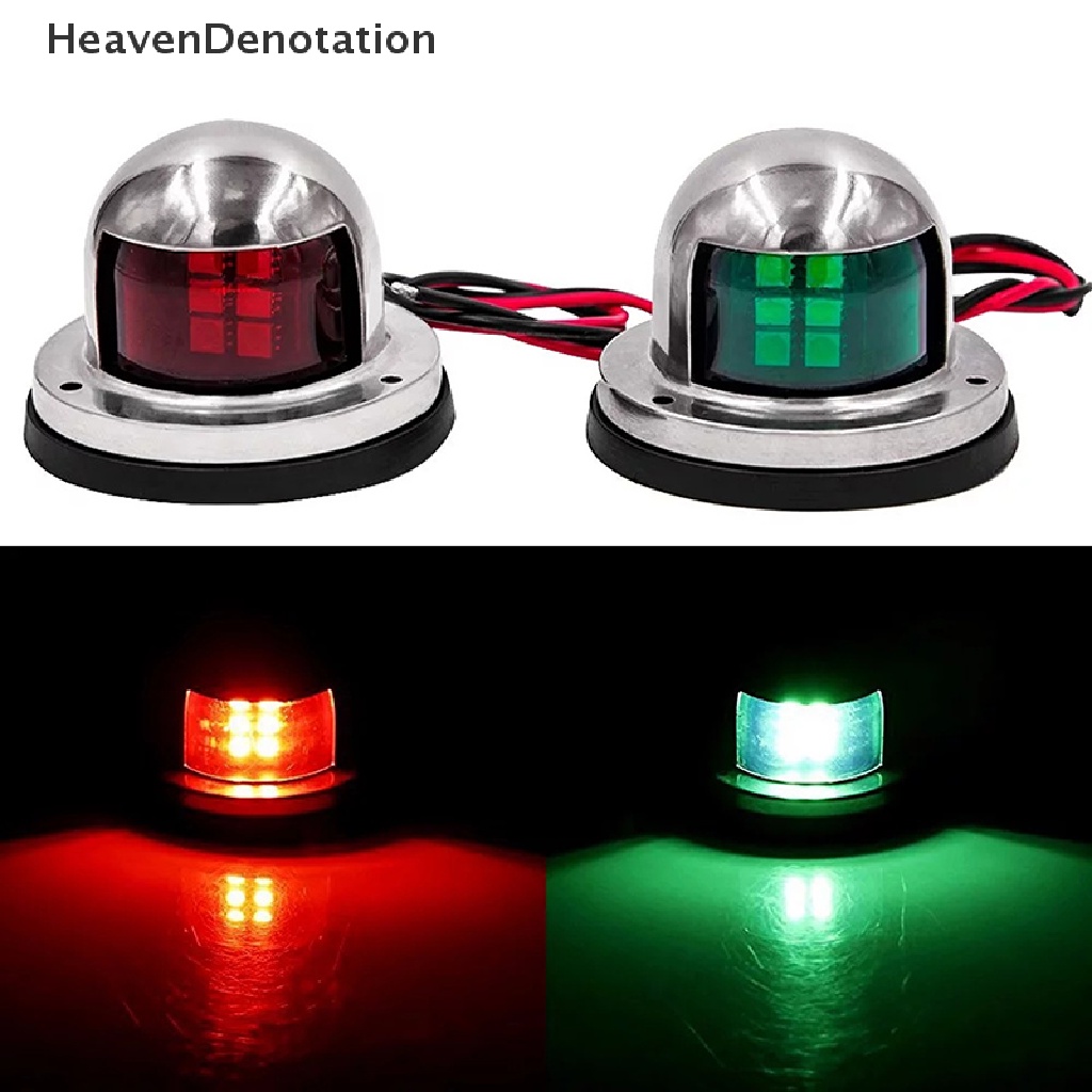 [HeavenDenotation] Lampu Spot Indikator Navigasi Kapal Laut Marine Boat Yacht LED Warning Signal Light HDV