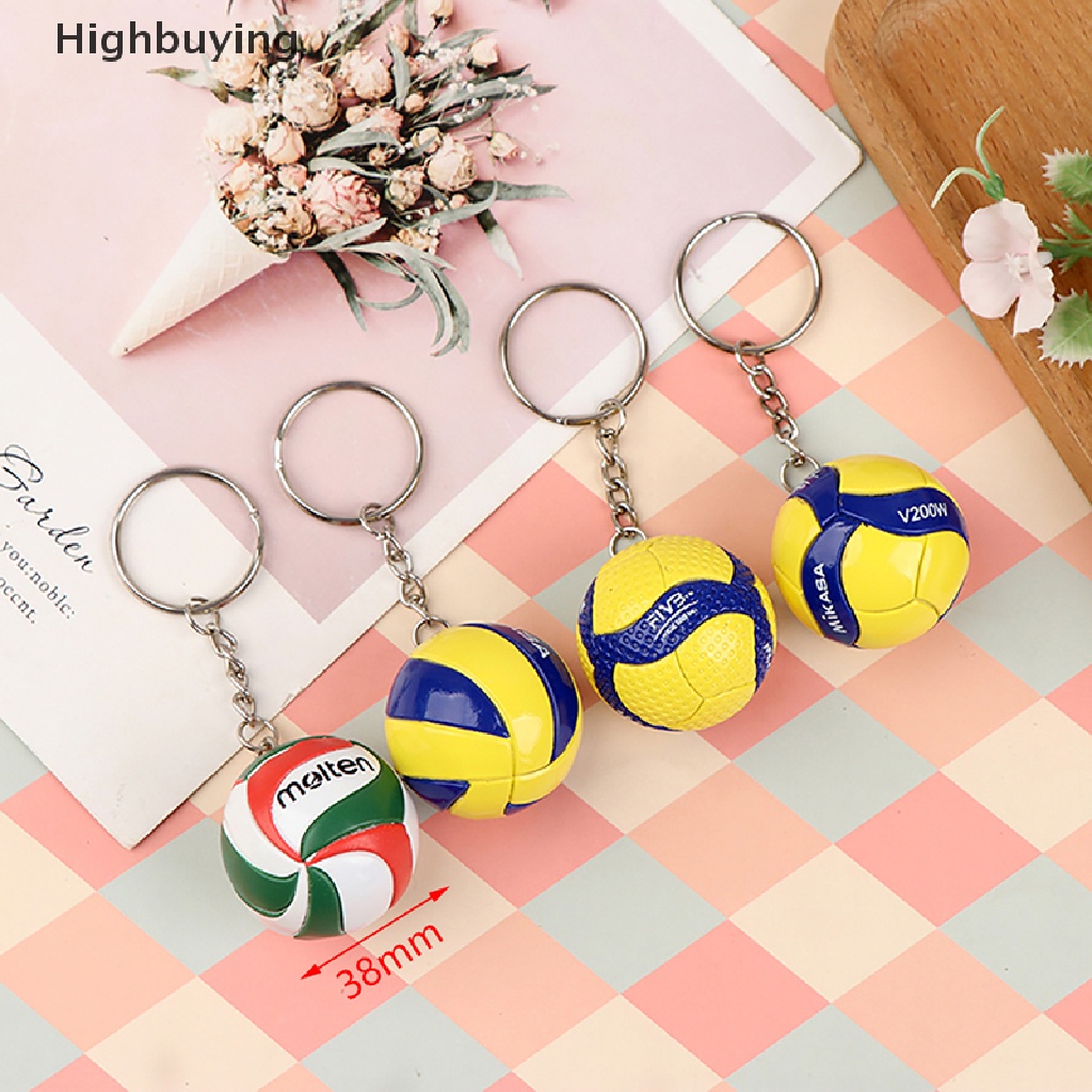 Hbid Gantungan Kunci Voli Ornamen Bisnis Hadiah Voli Bola Pantai Key Chain Spo Glory