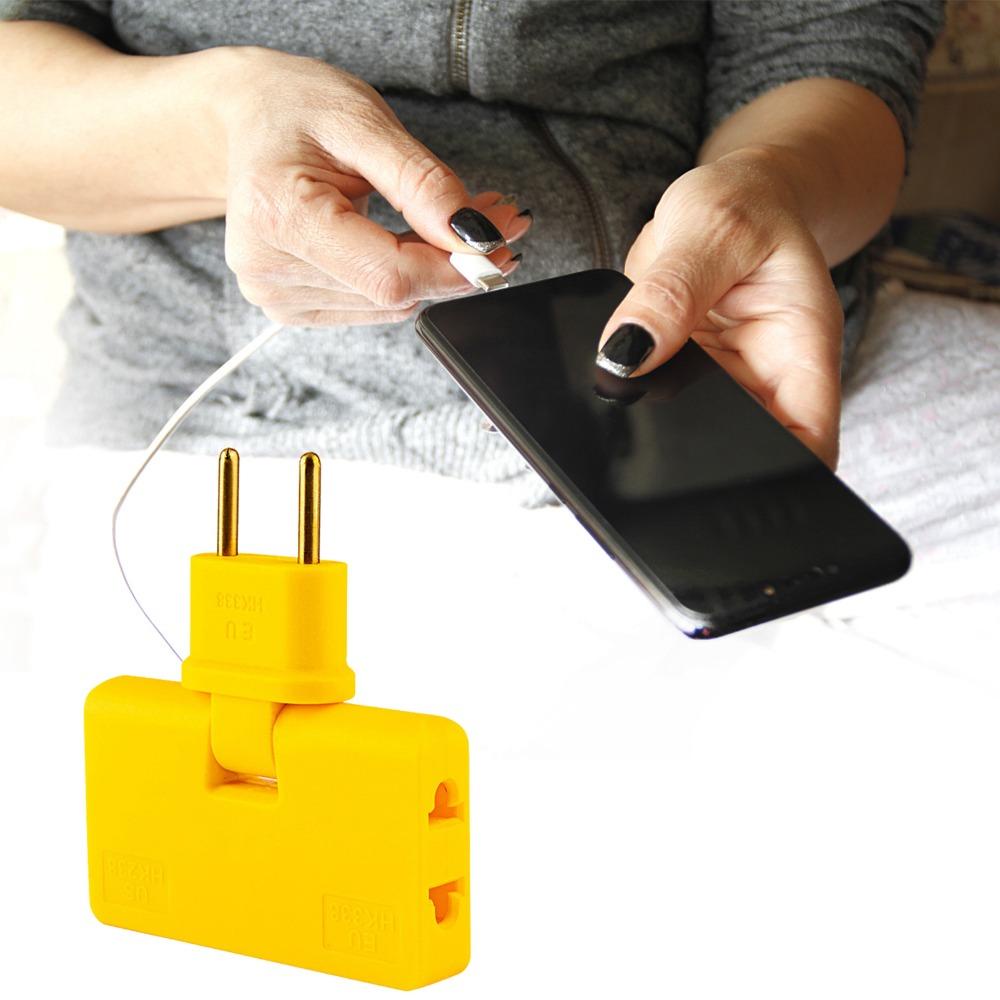 POPULAR 3in1 Wireless Converter Handphone Untuk Travel Socket Adjustable Plug