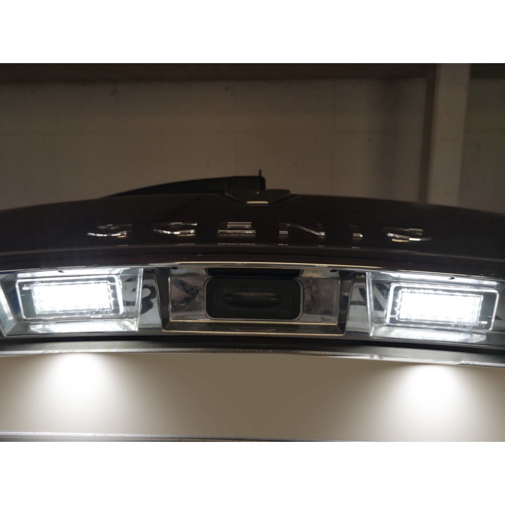 2pcs Lampu Plat Nomor LED Untuk Renault Captur Espace Fluence Grand Scenic Laguna Lintang Untuk Dacia Duster Lodgy Logan