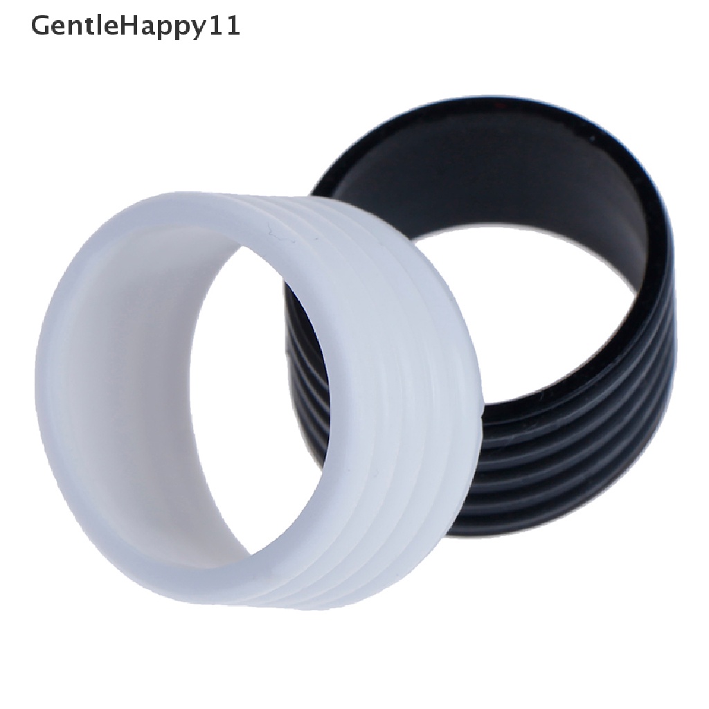 Gentlehappy 4pcs Raket Tenis Karet Ring Grip Stretchable Melar Handle Karet Ring id