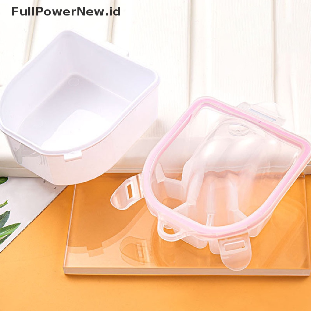 Power 3Pcs Penghilang Kutek Rendam Mangkok Kutikula Pendorong Nail Art Treatment Alat Kesehatan ID