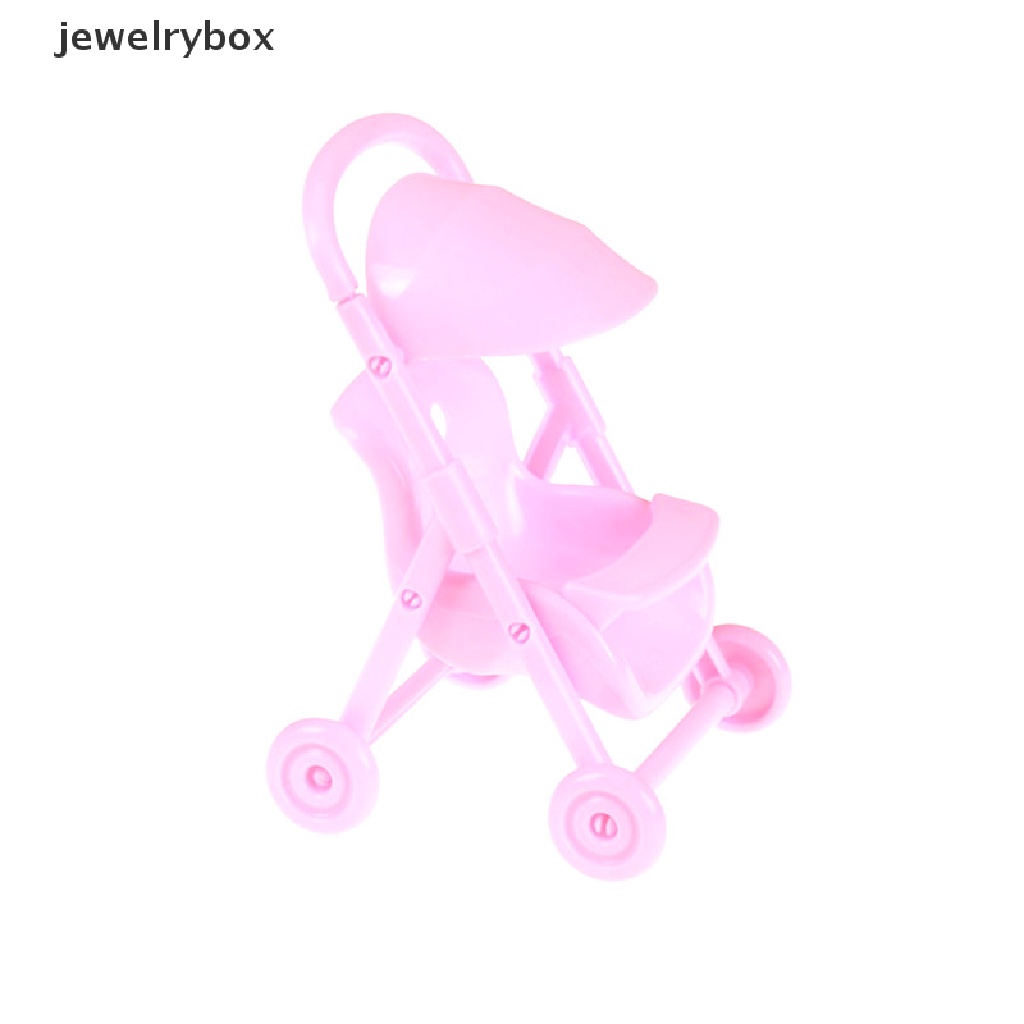 [jewelrybox] Kelly Doll Stroller Trolley Nursery Furniture Mainan Gadis Hadiah Butik