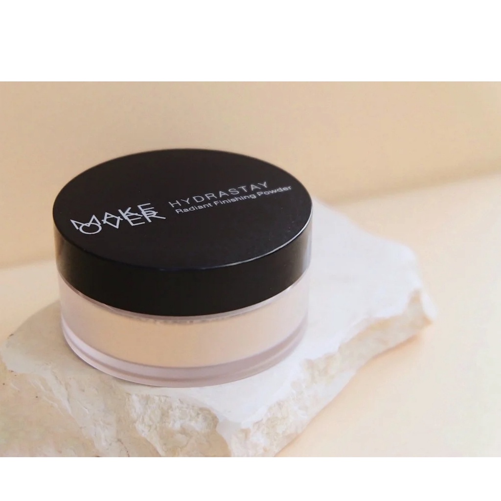 MAKE OVER Hydrastay Radiant Finishing Powder 8 gr - Bedak Tabur - Apple_Kosmetik