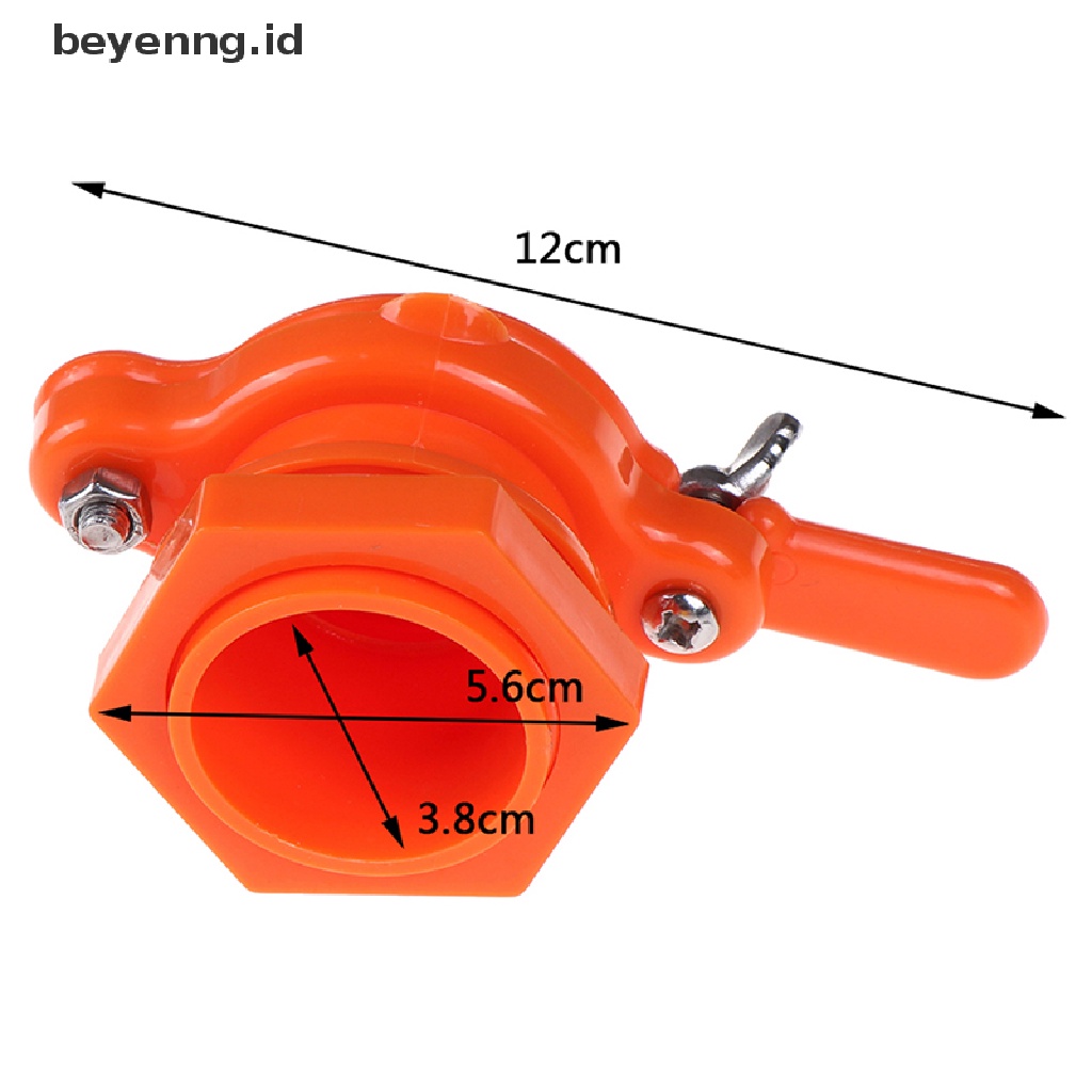 Beyen Plastik Madu Gate Valve Honey Extractor Flow Port Berkebun Lebah Madu Tap ID