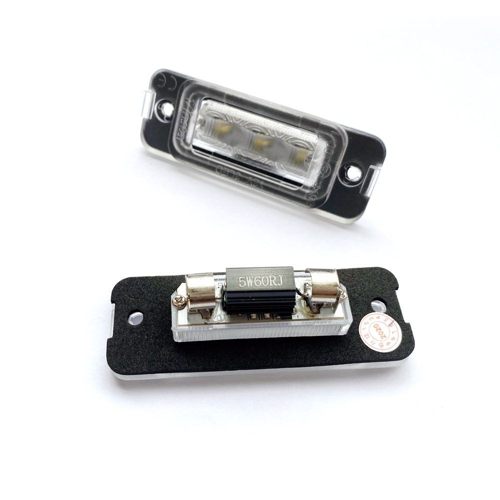 2pcs Lampu Plat Nomor Plat LED Putih Lampu Untuk Benz M-CLASS W164 GL-CLASS X164 R-CLASS W251