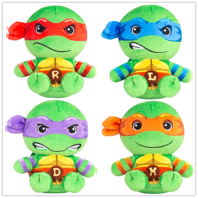 Ninja Turtles Mainan Mewah Boneka Boneka Lembut Hadiah Anak