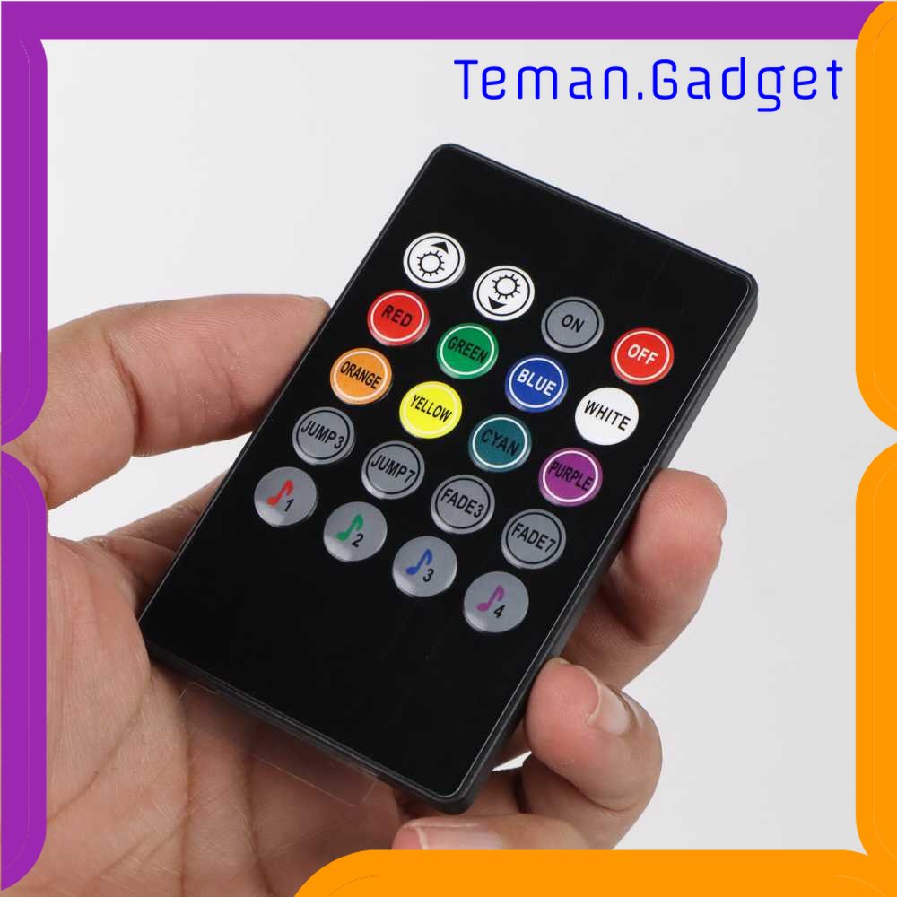 TG - LMP RAZEND Lampu LED Neon RGB Music Control with Remote Control - RZ4