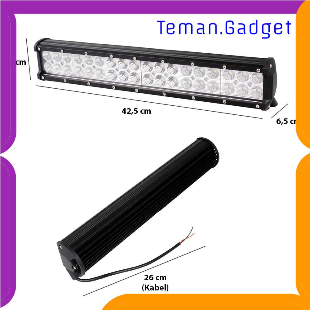 TG - LMP AUXMOTEC Lampu Sorot Tembak Foglamp Floodlight IP67 Cool White 108W - A8