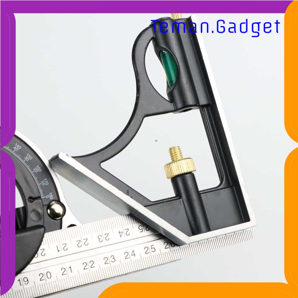 TG - ATK SILVERLINE 3 in 1 Penggaris Multifungsi Adjustable Angle 30cm - 991857