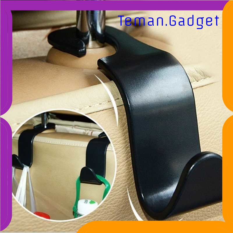 TD - OTO Gantungan Organizer Barang Mobil Headrest Hook 1 PCS - A219C